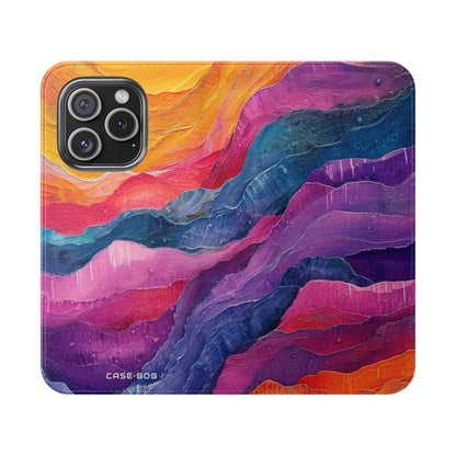 Golden Ridges - iPhone 15 Pro Case - Wallet