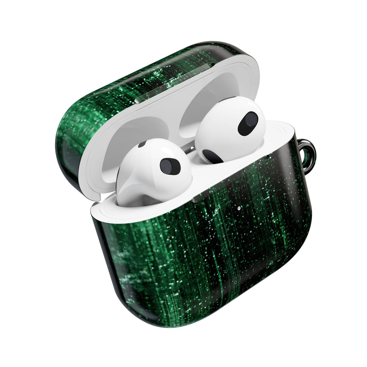 Emerald Void · Hard Case for AirPods & AirPods Pro · Green
