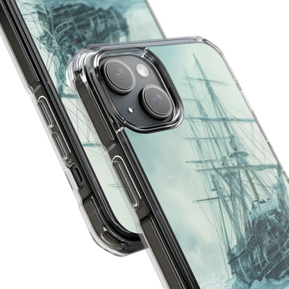 Icebound Ship iPhone 15 Plus Case - Impact