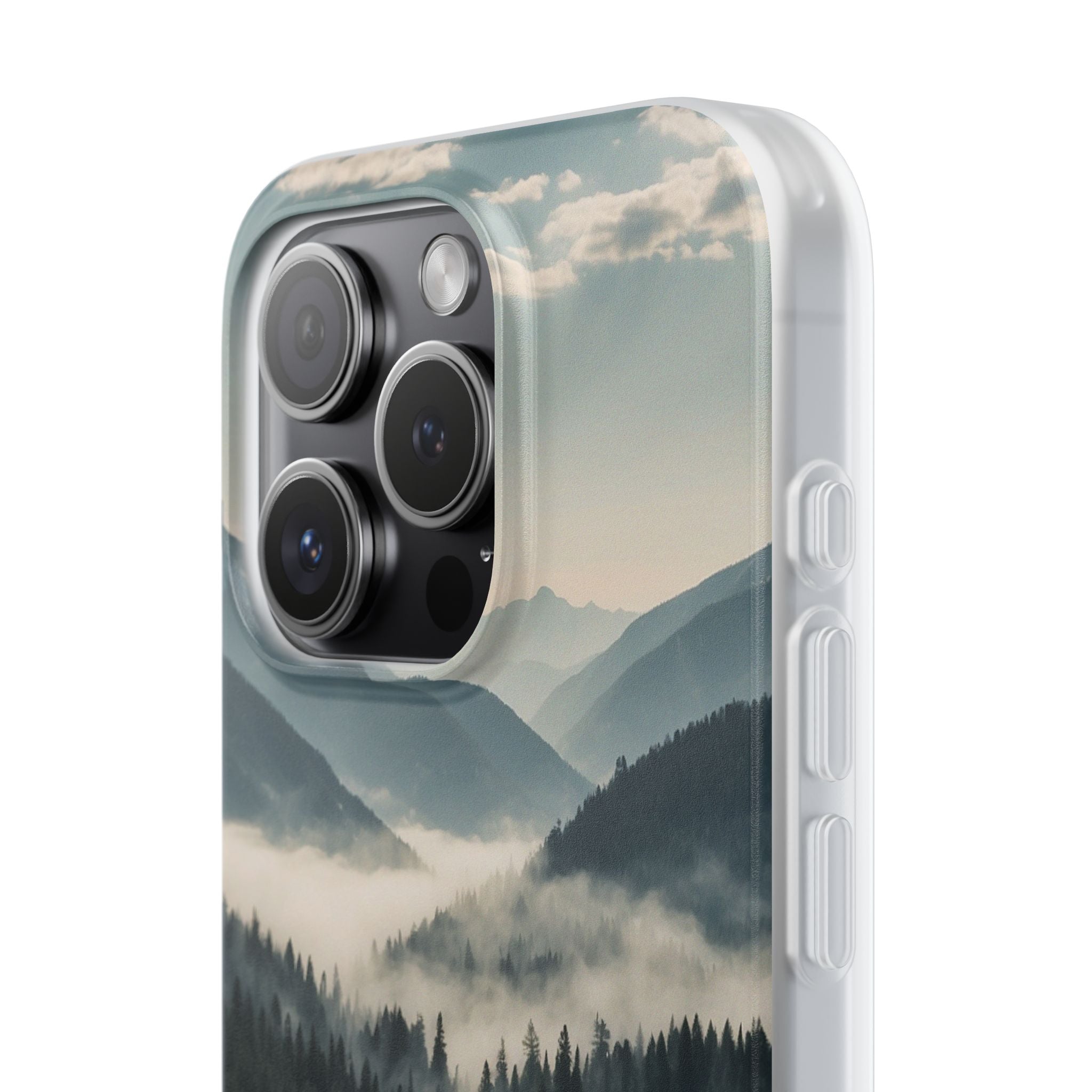 Evergreen Mist iPhone 15 Pro Case - Soft