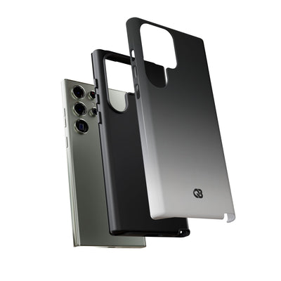 Noir Ombre Fade · Tough Phone Case for Samsung · Black