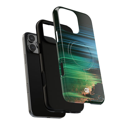 Digital Shoreline Drift · Tough 2.0 Magnetic Phone Case for iPhone · Teal
