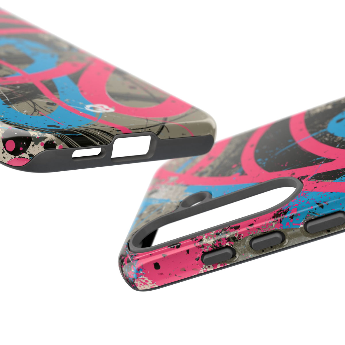 Cyber Splatter Flow · Tough Phone Case for Samsung · Pink