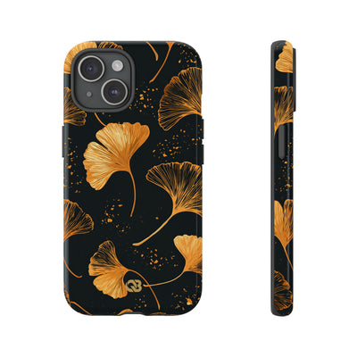 Gilded Ginkgo · Tough Phone Case for iPhone · Gold