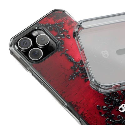 Crimson Gothic Filigree · Impact Phone Case for iPhone · Magsafe
