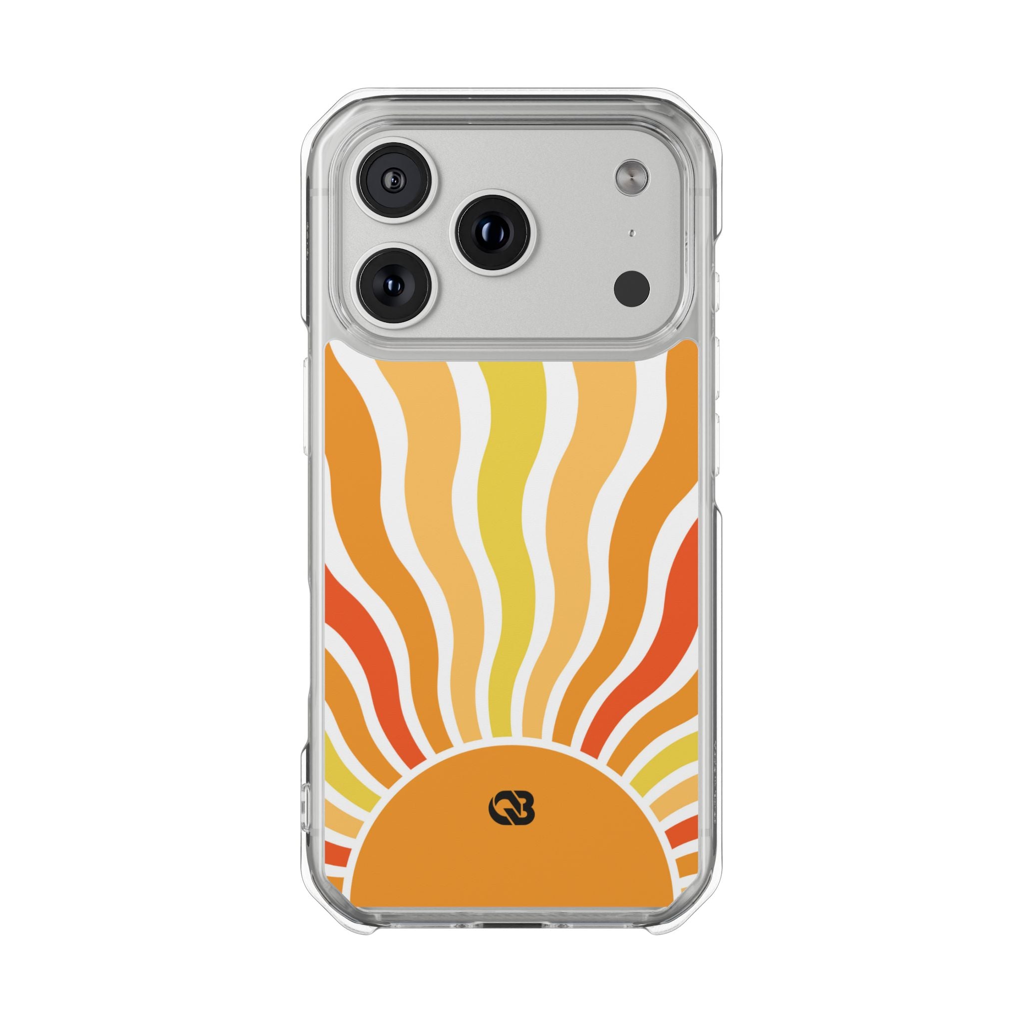 Amber Solar Waves · Impact Phone Case for iPhone · Magsafe