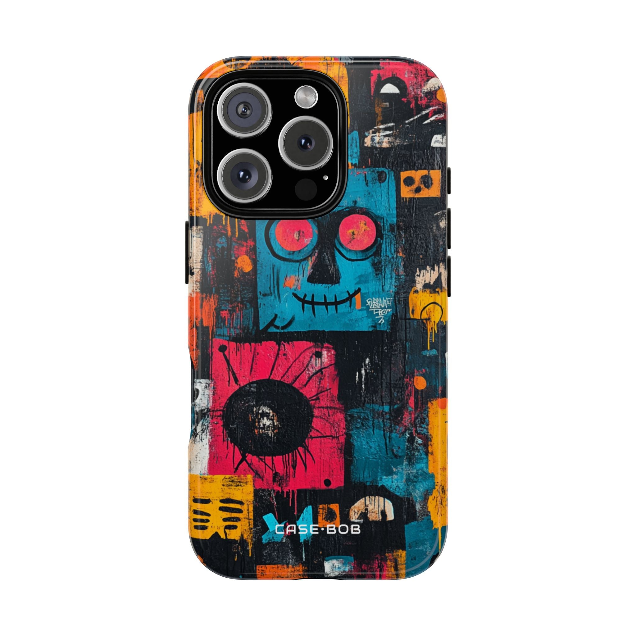 Blue Stitchface iPhone 16 Pro Case - Tough