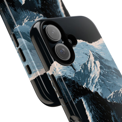 Nordic Arctic Bear · Tough Phone Case for iPhone · Black