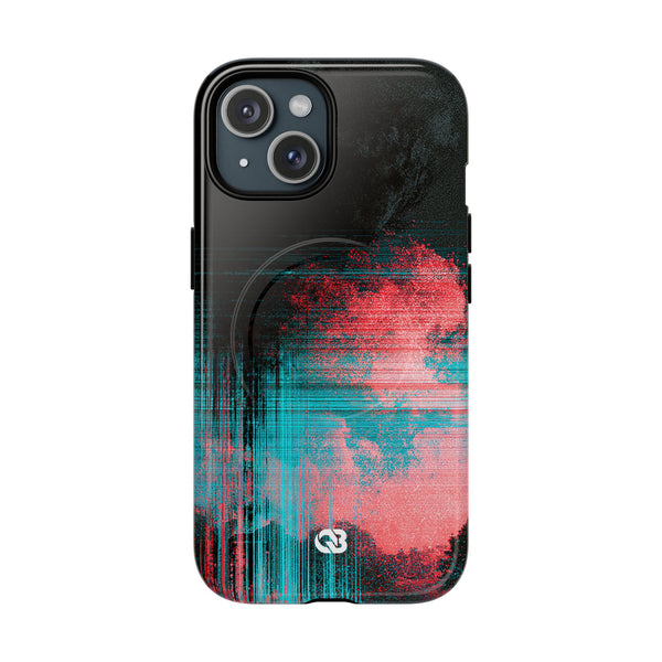 Digital Signal Drift · Tough 2.0 Magnetic Phone Case for iPhone · Black