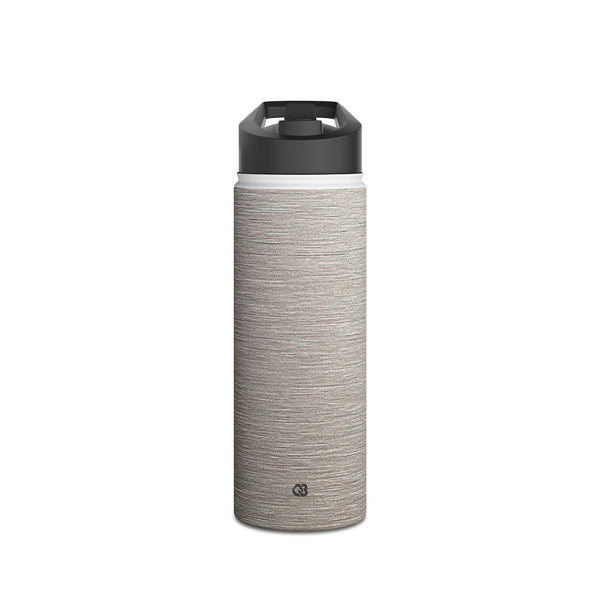 Brushed Silver Alloy · Insulated Water Bottle · Silver