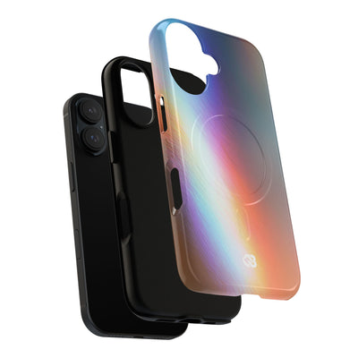 Prismatic Ray · Tough 2.0 Magnetic Phone Case for iPhone · Blue