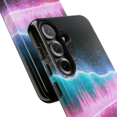 Digital Frequency · Tough Phone Case for Samsung · Pink