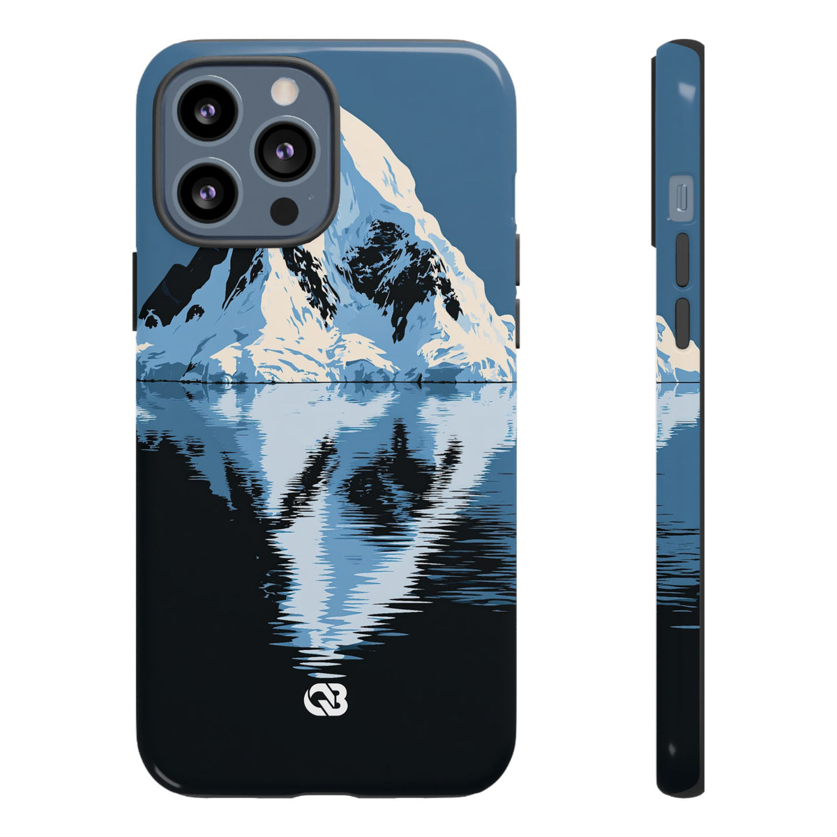 Glacial Horizon · Tough Phone Case for iPhone · Blue