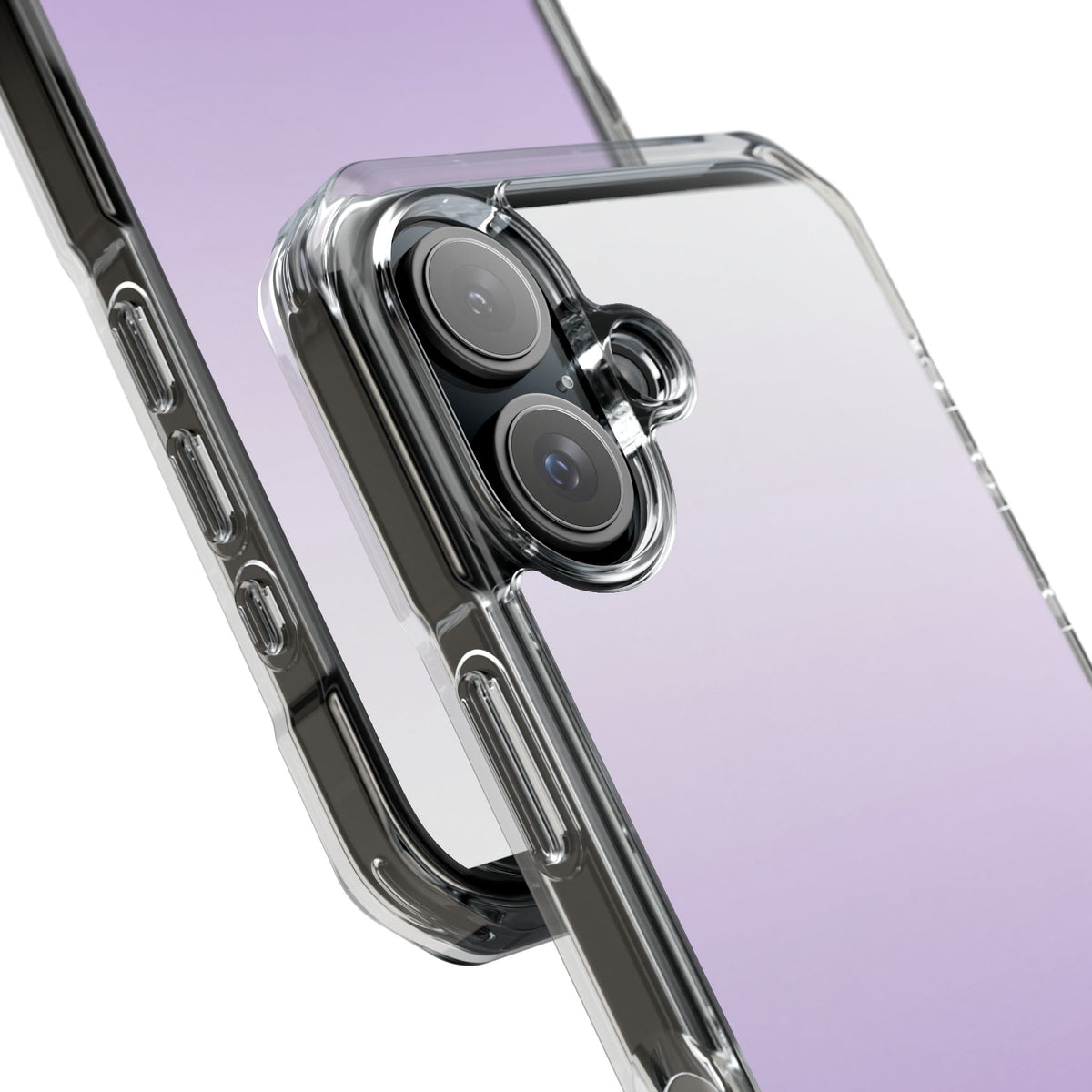 Soft Lilac · Clear Impact Magnetic Phone Case for iPhone · Purple