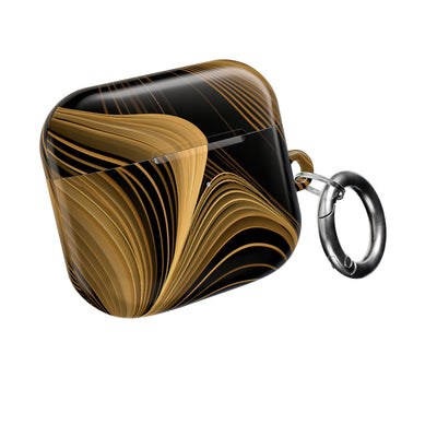 Gilded Contour · Hard Case for AirPods & AirPods Pro · Gold