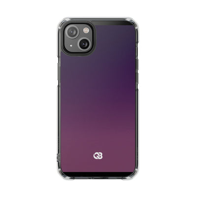 Velvet Dusk · Clear Impact Magnetic Phone Case for iPhone · Purple