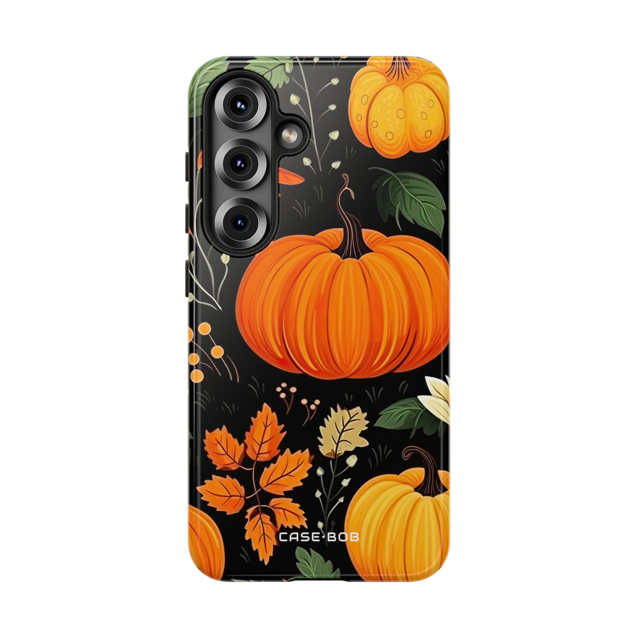 Pumpkin Glow Samsung S25 Case - Tough