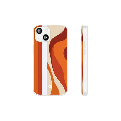 Terracotta Strata · Lite Phone Case for iPhone ·  Orange