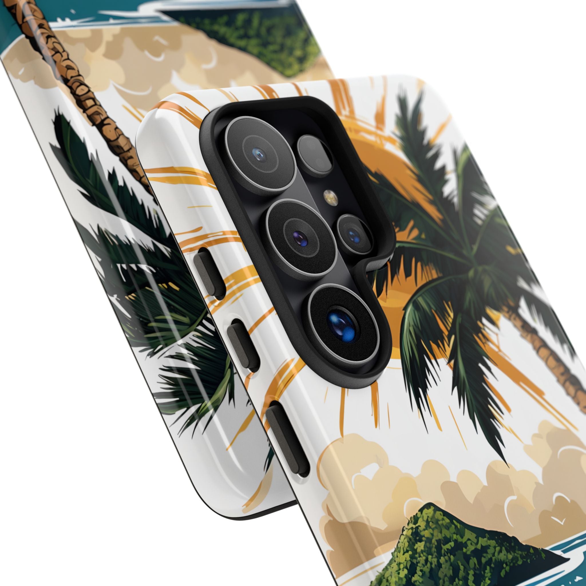 Radiant Coast Solitude · Tough Handyhülle für Samsung