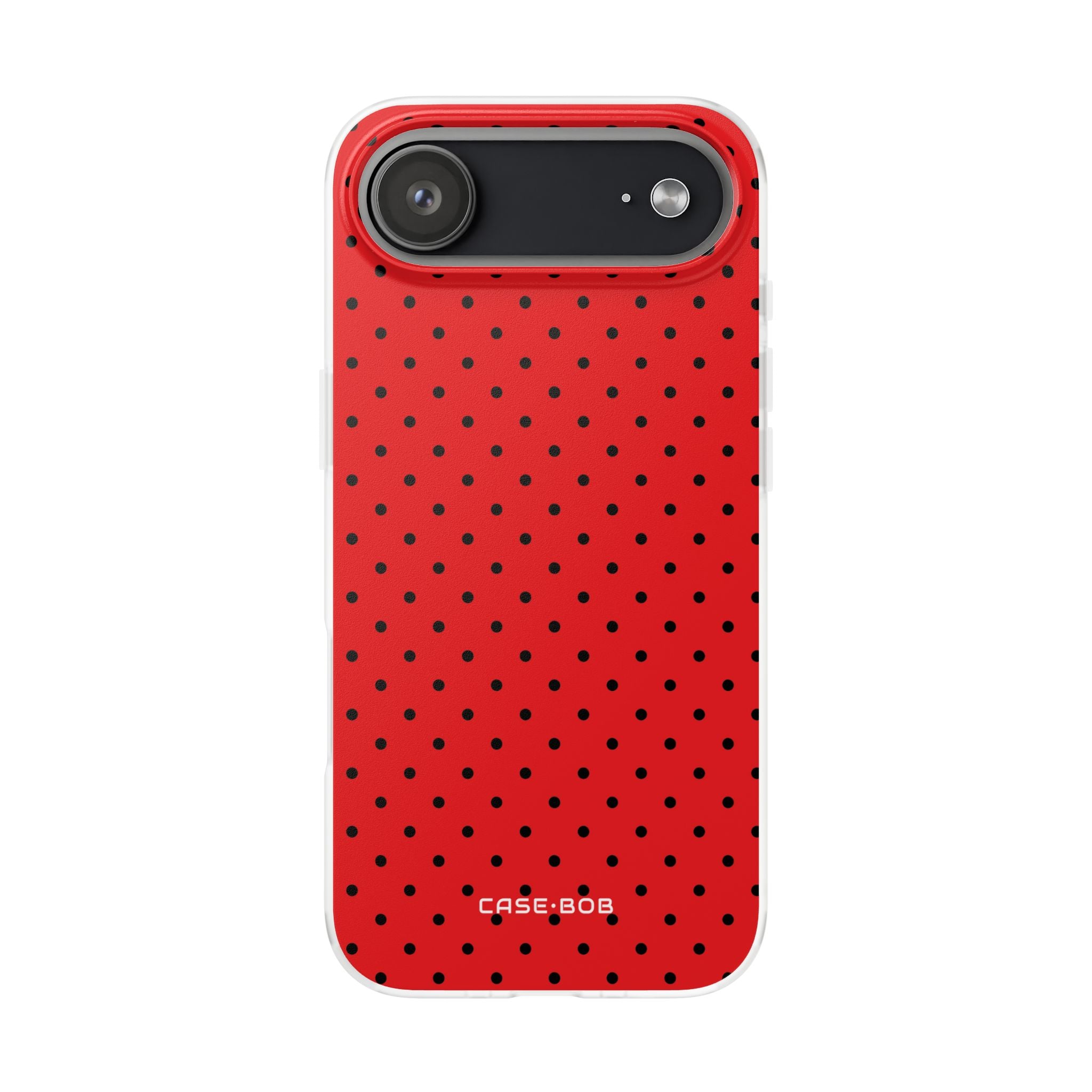 Crimson Dot Matrix iPhone 17 Air Case - Soft - CASE•BOB