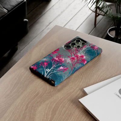 Cyber Blossom · Tough Phone Case for Samsung · Teal