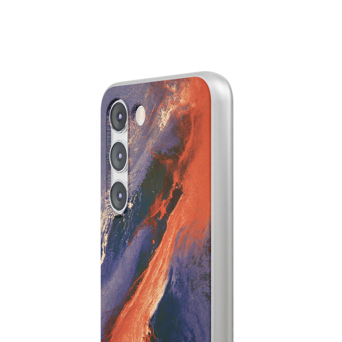 Solar Aura Drift · Lite Phone Case for Samsung · Orange