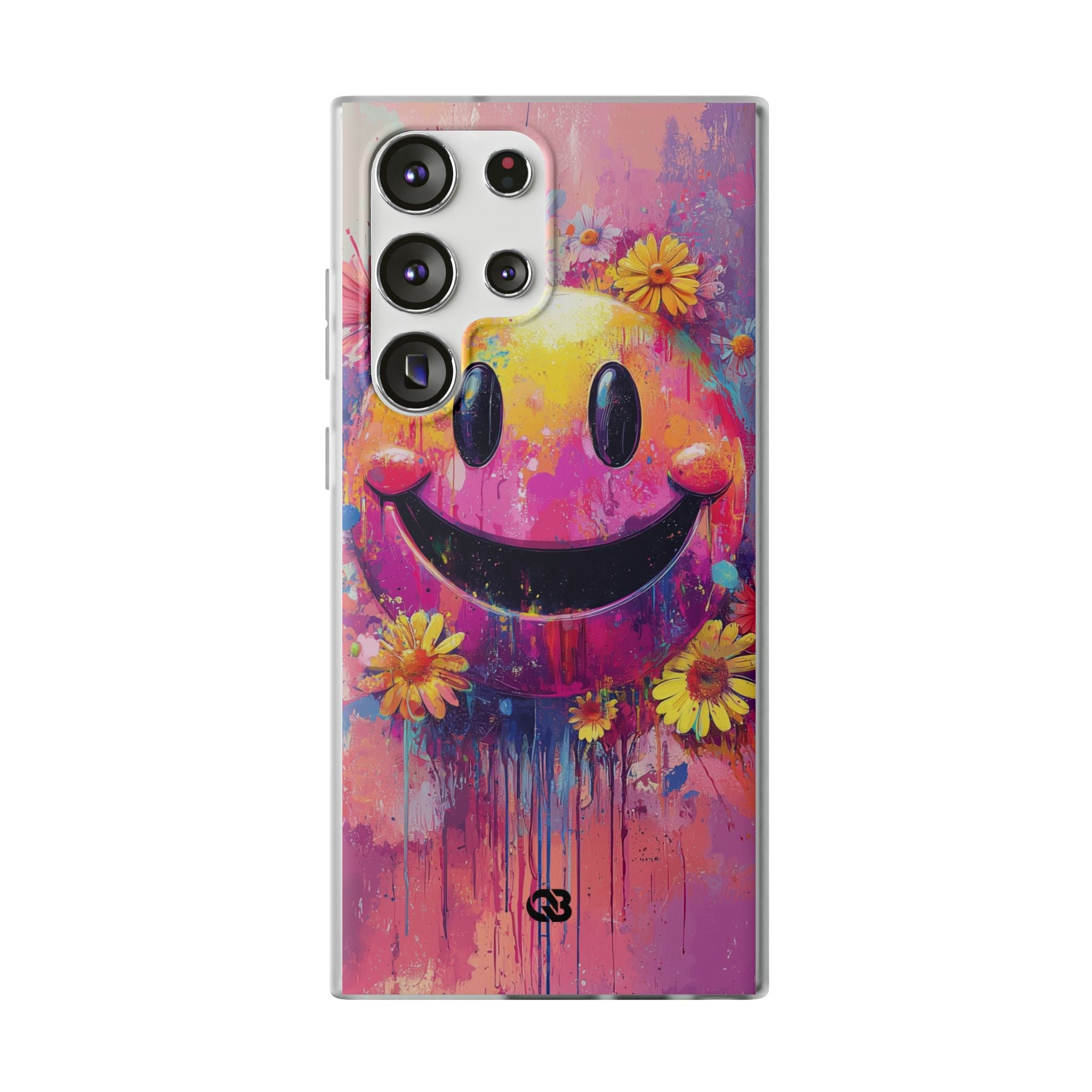 Vivid Grin Graffiti · Soft Phone Case for Samsung