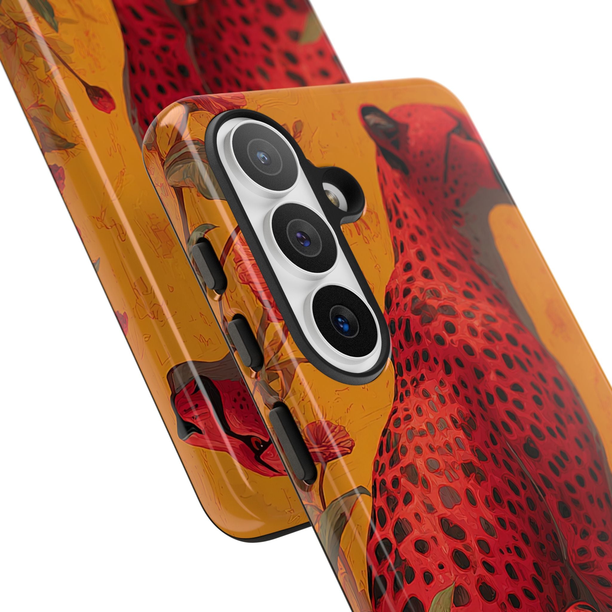 Scarlet Spotted Predator · Tough Phone Case for Samsung