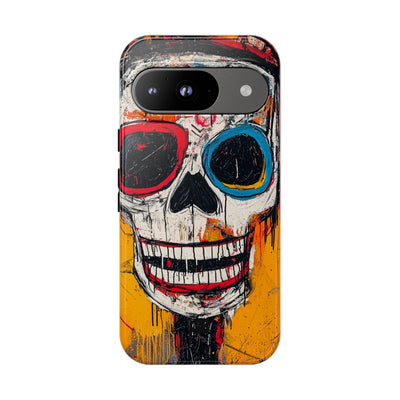 Vivid Graffiti Skull · Tough Phone Case for Google Pixel