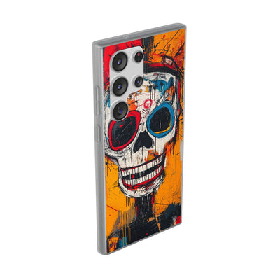 Vivid Graffiti Skull · Soft Coque de téléphone pour Samsung