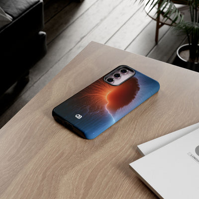 Thermal Aura Pulse · Tough Phone Case for Samsung · Blue