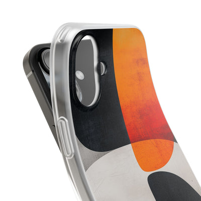 Burnt Amber Flow · Soft Phone Case for iPhone