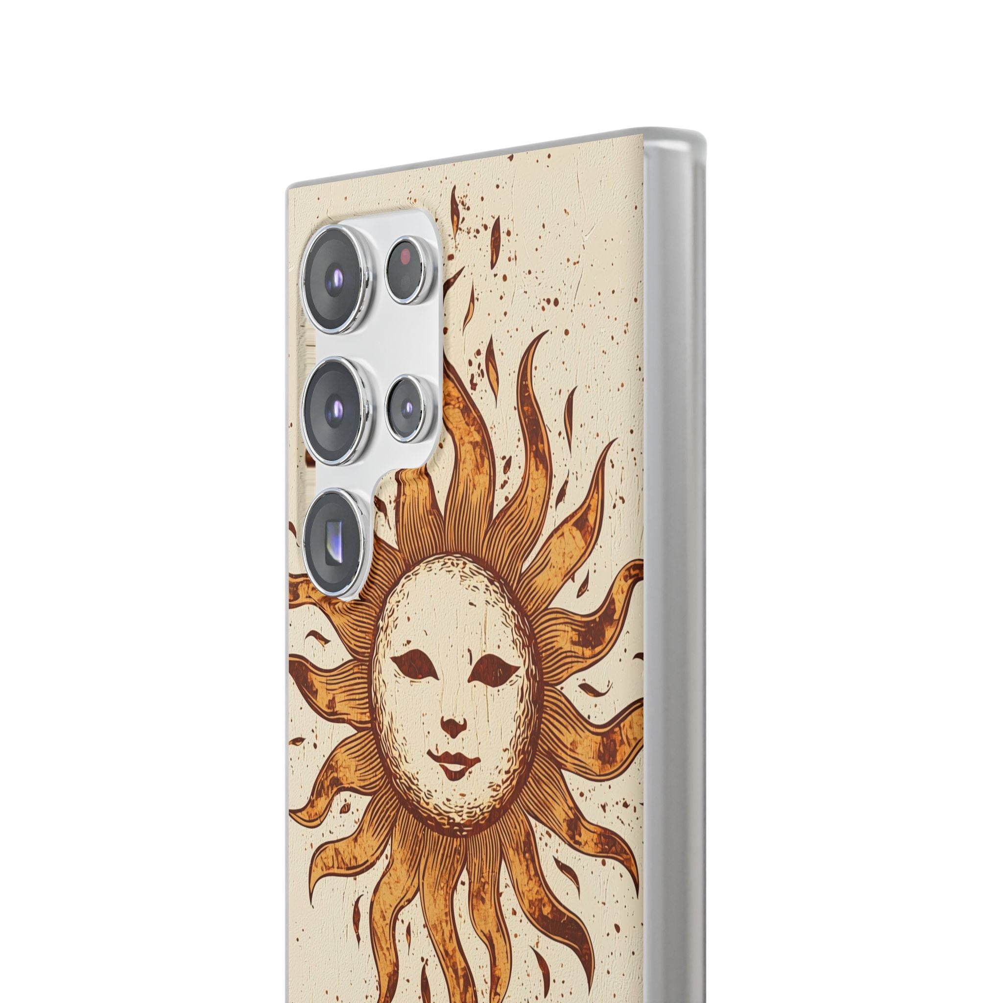 Masque solaire rustique · Coque de téléphone Soft pour Samsung