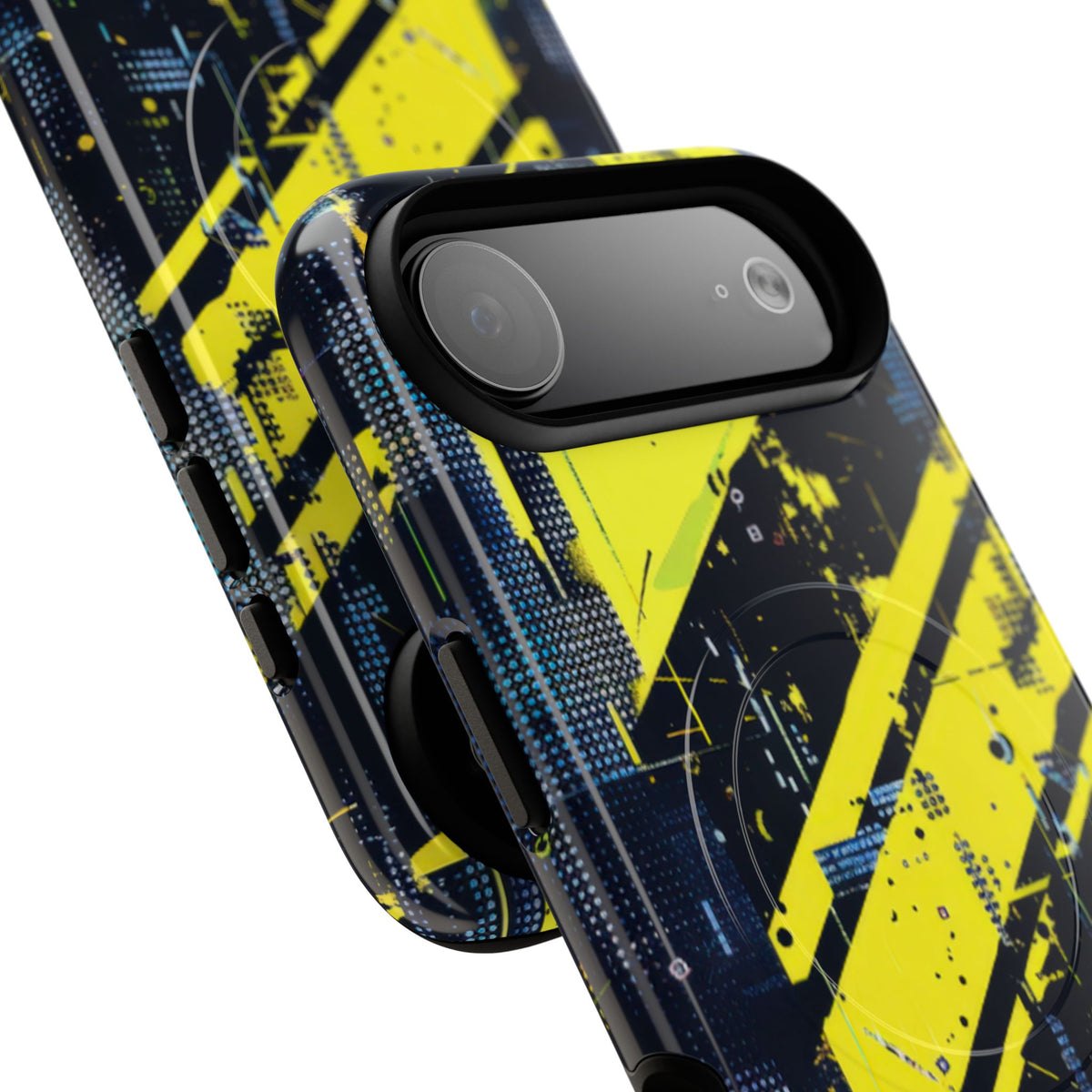 Acid Hazard · Tough 2.0 Magnetic Phone Case for iPhone · Yellow