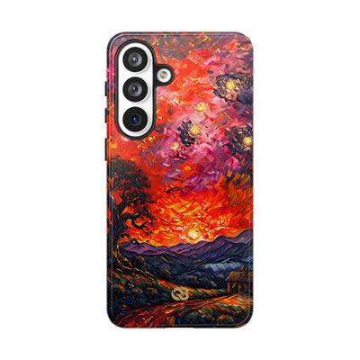 Molten Sky Tree · Tough Phone Case for Samsung