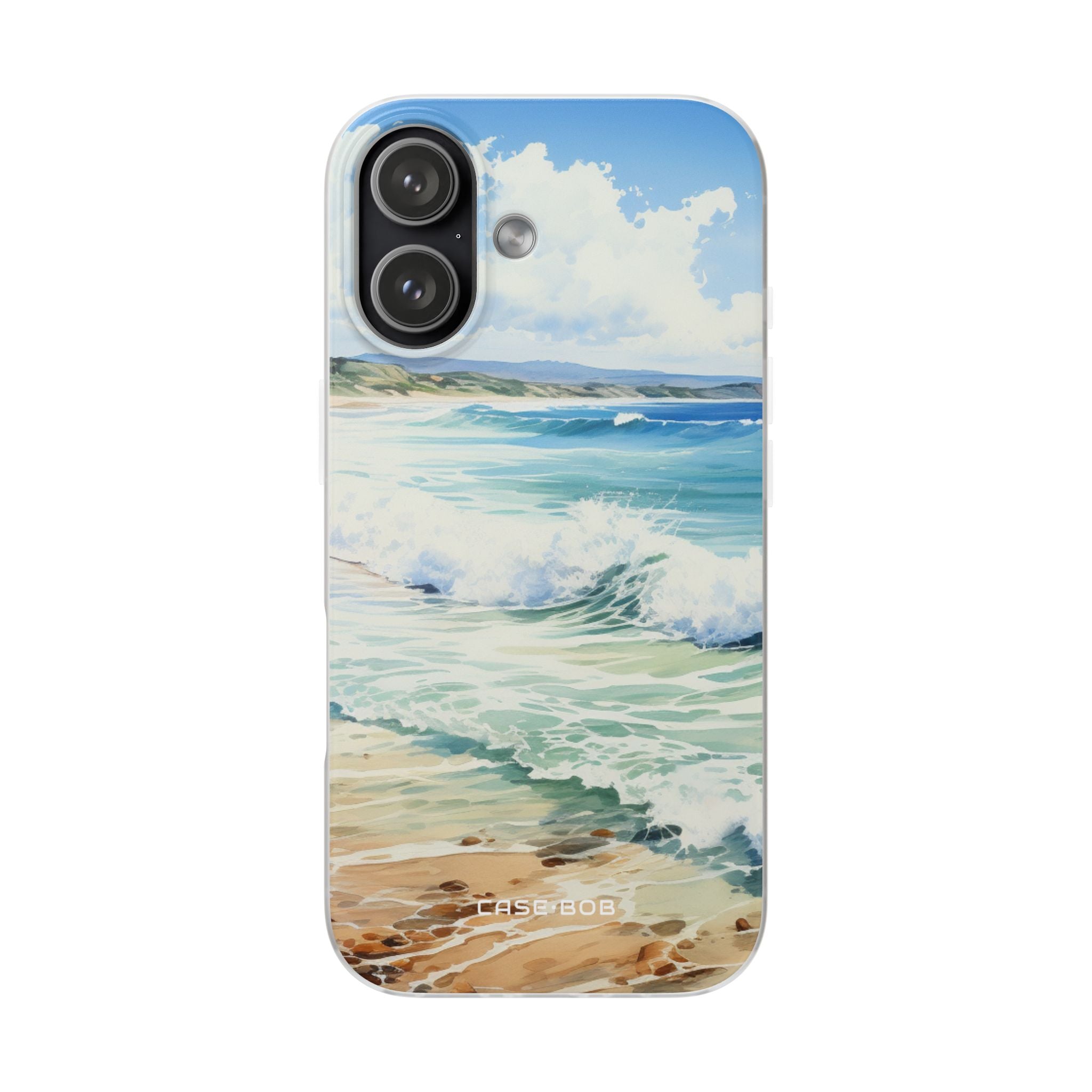 Foamy Wave Breeze iPhone 17 Case - Soft - CASE•BOB