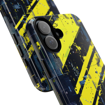 Acid Hazard · Tough Phone Case for iPhone · Yellow