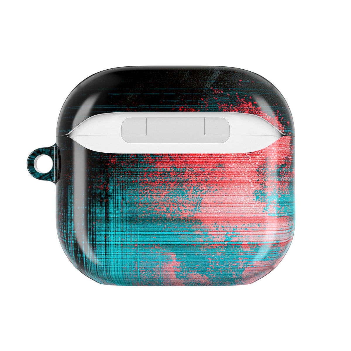 Digital Signal Drift · Hard Case for AirPods & AirPods Pro · Black