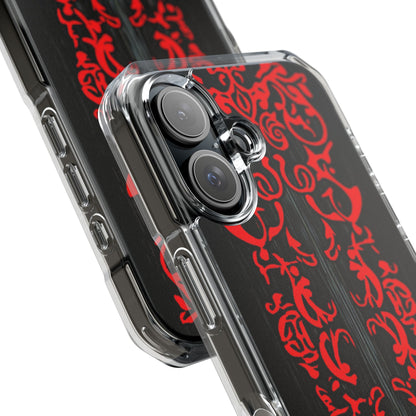 Crimson Spiral iPhone 16 Case - Impact - CASE•BOB