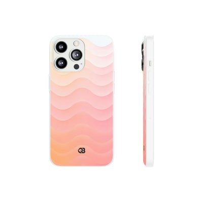 Blush Horizon Waves · Lite Phone Case for iPhone ·  Pink