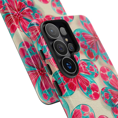 Lucite Jelly Bloom · Tough Phone Case for Samsung · Pink