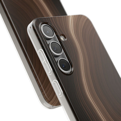 Brown Lite Phone Case for Samsung - Bronzed Canyon Relief