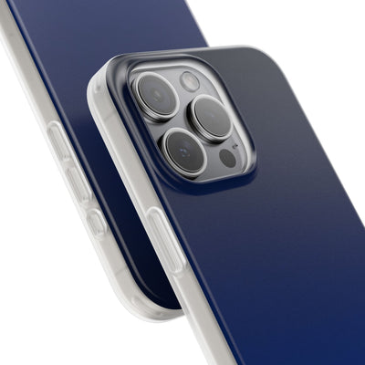 Blue Lite Phone Case for iPhone - Midnight Cobalt Fade