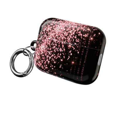 Rose Digital Cascade · Hard Case for AirPods & AirPods Pro · Pink
