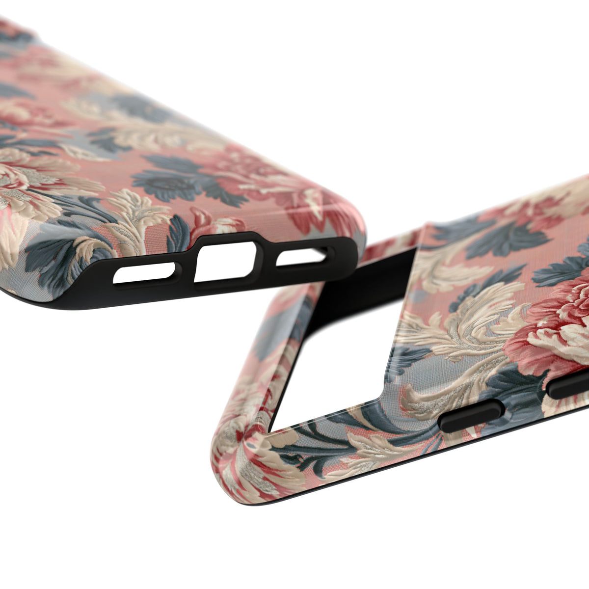 Blush Peony Jacquard · Tough Phone Case for Pixel ·  Pink