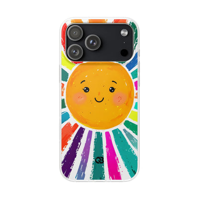 Vibrant Solar Smile · Soft Phone Case for iPhone