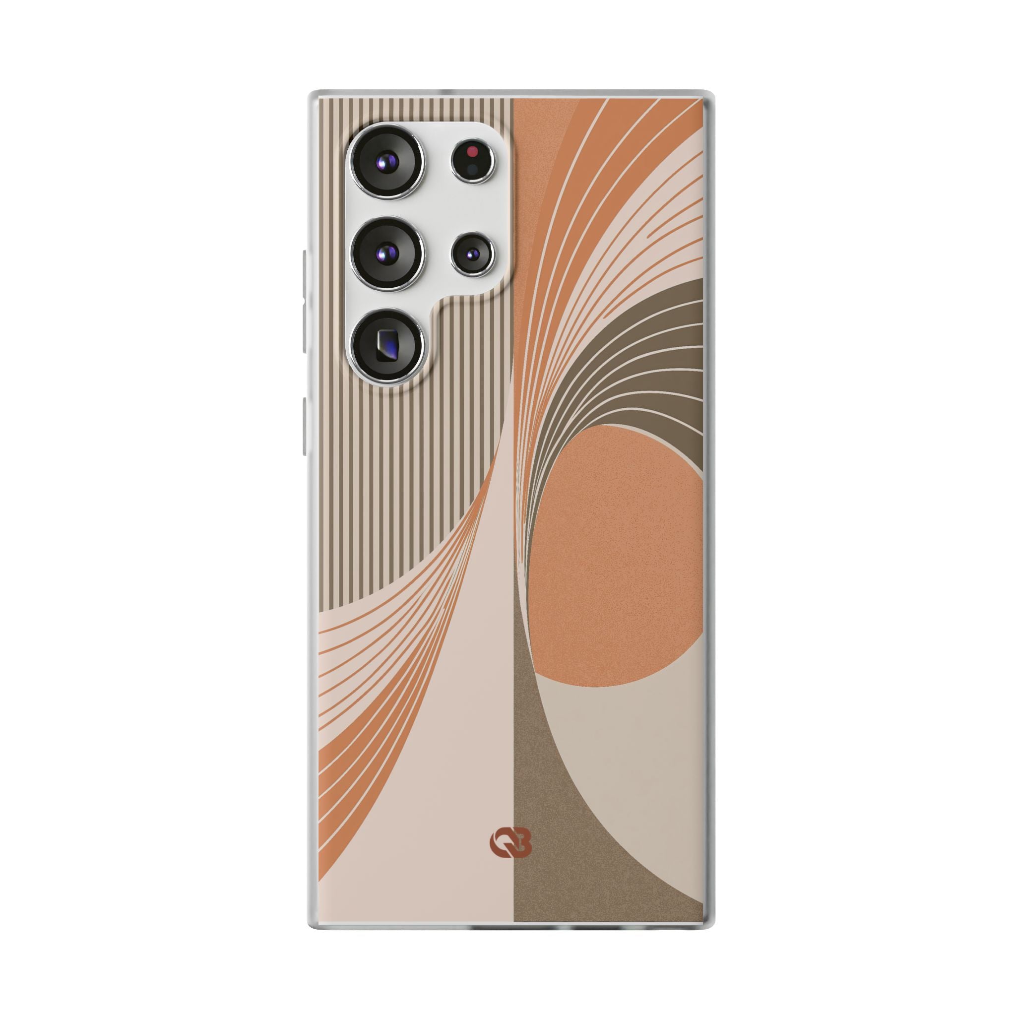 Orange Lite Phone Case for Samsung - Desert Arc Horizon