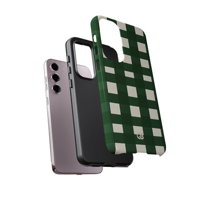 Hunter Green Plaid · Tough Phone Case for Samsung