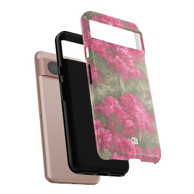 Digital Blossom · Tough Phone Case for Pixel ·  Pink