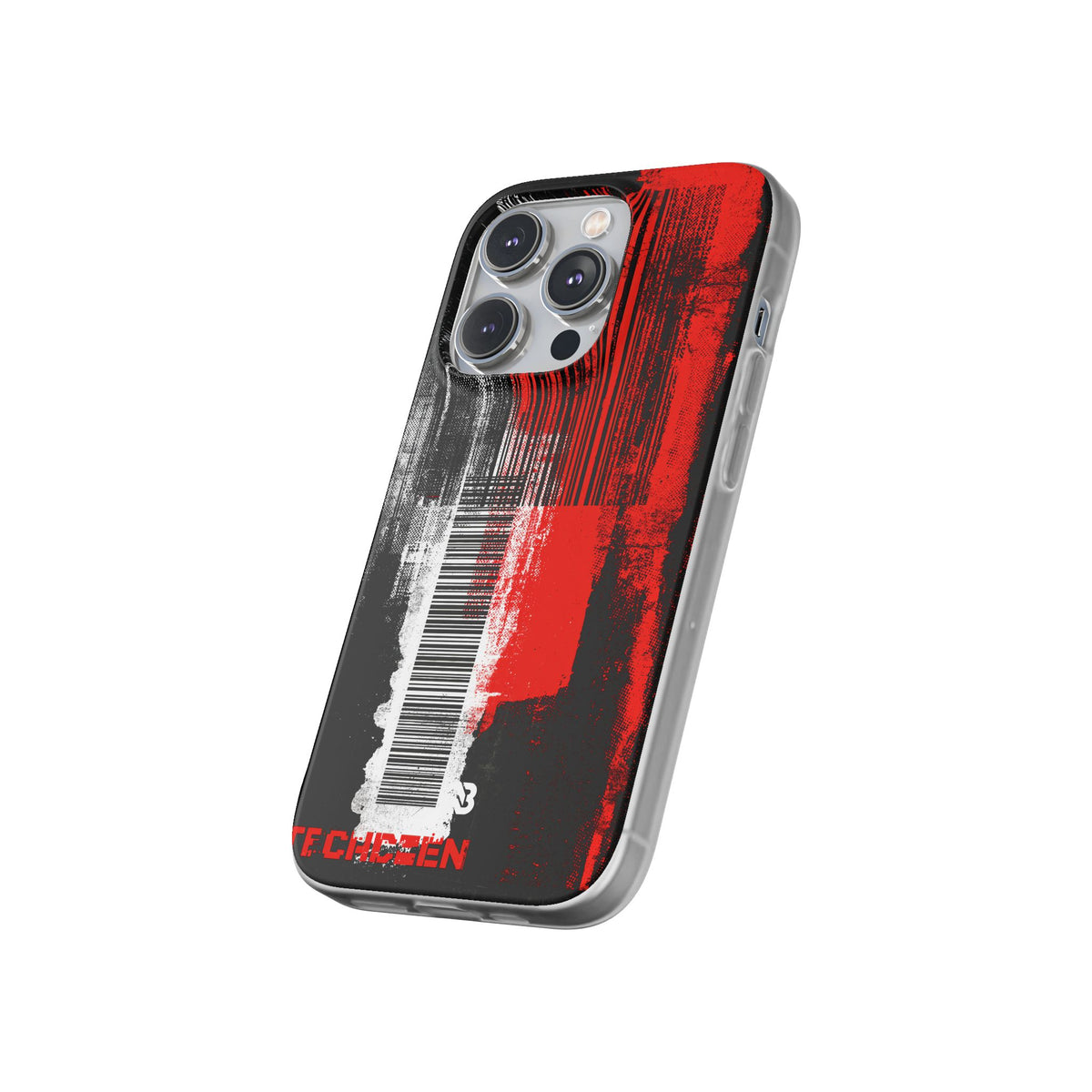 Distorted Barcode · Lite Phone Case for iPhone ·  Black
